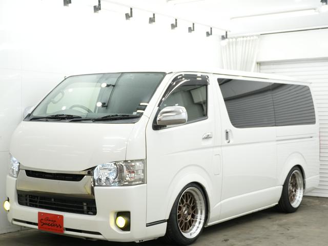 ハイエースバン スーパーＧＬ　ダークプライム　ローダウン／両側電動スライドドア／バッドフェイスボンネット／オーバーフェンダー／ＷＯＲＫ　ＸＴＲＡＰ　Ｍ１ＨＣ１８インチＡＷ／ベッドキット／ドライブレコーダー／ＥＴＣ／Ｂｌｕｅｔｏｏｔｈ／１００Ｖ電源（51枚目）