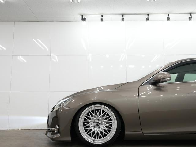 マークＸ ２５０Ｇ　Ｓパッケージリラックスセレクション　前後Ｇ’ｓバンパー／車高調／ＡＭＥ　シュタイナーＦＴＸ１９インチＡＷ／アイブロウヘッドライト／シーケンシャルウインカー／バックカメラ／ＥＴＣ／／パワーシート／パドルシフト／二色切り替えフォグランプ（23枚目）