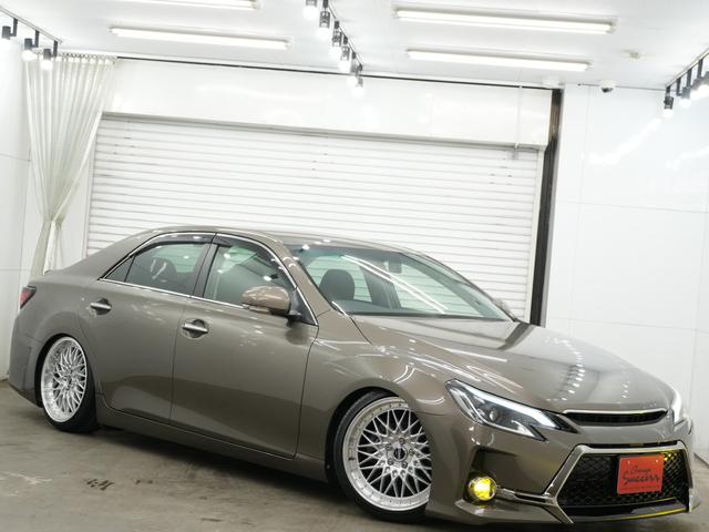 マークＸ ２５０Ｇ　Ｓパッケージリラックスセレクション　前後Ｇ’ｓバンパー／車高調／ＡＭＥ　シュタイナーＦＴＸ１９インチＡＷ／アイブロウヘッドライト／シーケンシャルウインカー／バックカメラ／ＥＴＣ／／パワーシート／パドルシフト／二色切り替えフォグランプ（34枚目）