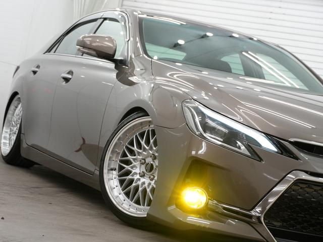 マークＸ ２５０Ｇ　Ｓパッケージリラックスセレクション　前後Ｇ’ｓバンパー／車高調／ＡＭＥ　シュタイナーＦＴＸ１９インチＡＷ／アイブロウヘッドライト／シーケンシャルウインカー／バックカメラ／ＥＴＣ／／パワーシート／パドルシフト／二色切り替えフォグランプ（37枚目）