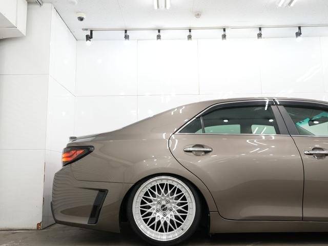 マークＸ ２５０Ｇ　Ｓパッケージリラックスセレクション　前後Ｇ’ｓバンパー／車高調／ＡＭＥ　シュタイナーＦＴＸ１９インチＡＷ／アイブロウヘッドライト／シーケンシャルウインカー／バックカメラ／ＥＴＣ／／パワーシート／パドルシフト／二色切り替えフォグランプ（43枚目）