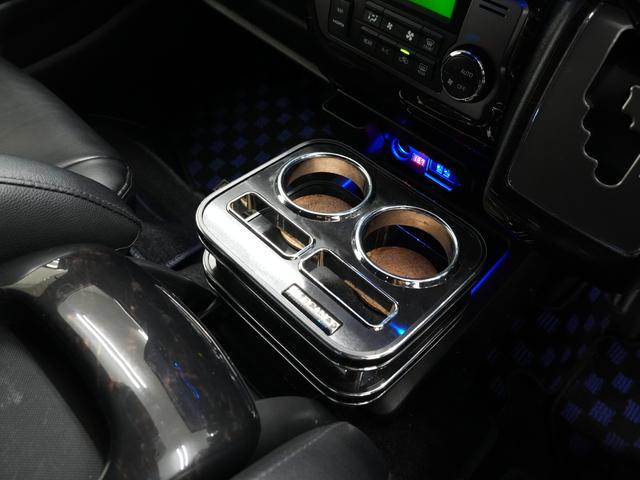 ハイエースバン スーパーGL ダークプライムII ESSEXエアロ/ローダウン/MTS エムテクノSSL6 20インチAW/バッドフェイスボンネット/ALPINE11インチフローティングナビ/ALPINEフリップダウンモニター/Bluetooth(36枚目)