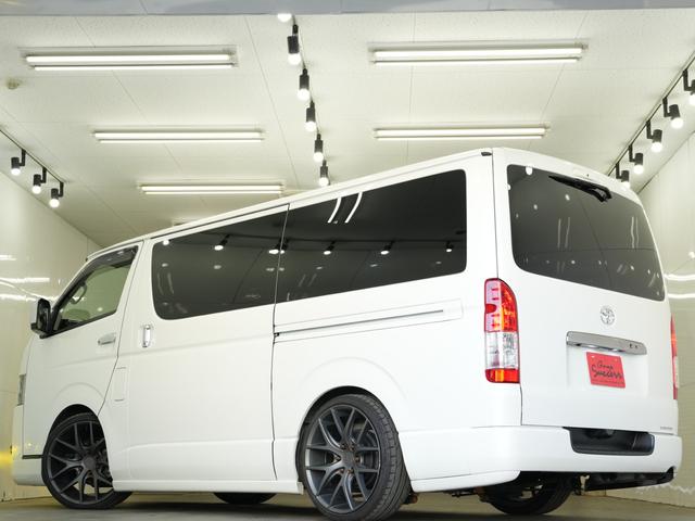 ハイエースバン スーパーGL ダークプライムII ESSEXエアロ/ローダウン/MTS エムテクノSSL6 20インチAW/バッドフェイスボンネット/ALPINE11インチフローティングナビ/ALPINEフリップダウンモニター/Bluetooth(49枚目)