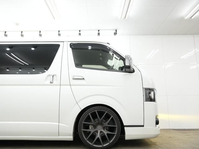 ハイエースバン スーパーGL ダークプライムII ESSEXエアロ/ローダウン/MTS エムテクノSSL6 20インチAW/バッドフェイスボンネット/ALPINE11インチフローティングナビ/ALPINEフリップダウンモニター/Bluetooth(52枚目)