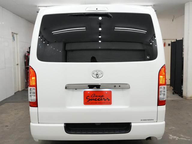 ハイエースバン スーパーGL ダークプライムII ESSEXエアロ/ローダウン/MTS エムテクノSSL6 20インチAW/バッドフェイスボンネット/ALPINE11インチフローティングナビ/ALPINEフリップダウンモニター/Bluetooth(60枚目)