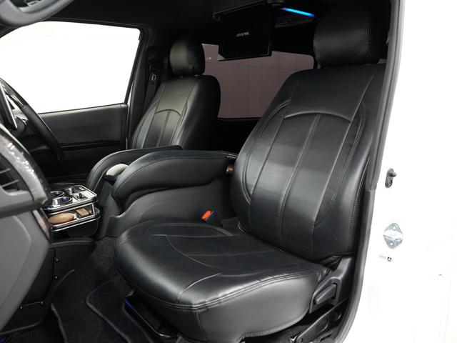 ハイエースバン スーパーGL ダークプライムII ESSEXエアロ/ローダウン/MTS エムテクノSSL6 20インチAW/バッドフェイスボンネット/ALPINE11インチフローティングナビ/ALPINEフリップダウンモニター/Bluetooth(73枚目)