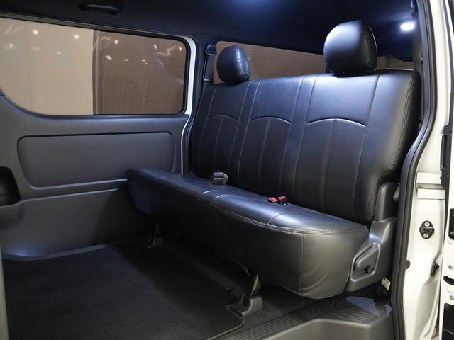 ハイエースバン スーパーGL ダークプライムII ESSEXエアロ/ローダウン/MTS エムテクノSSL6 20インチAW/バッドフェイスボンネット/ALPINE11インチフローティングナビ/ALPINEフリップダウンモニター/Bluetooth(76枚目)