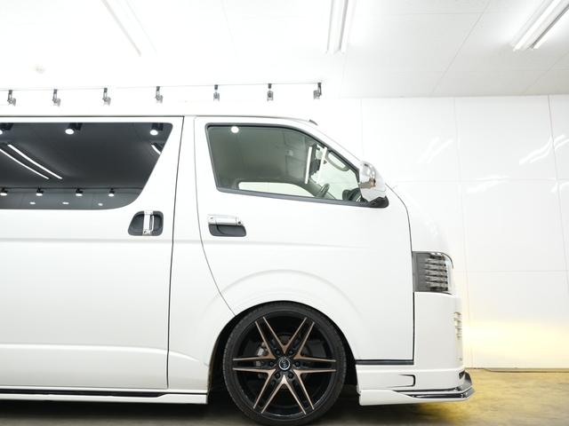 ハイエースバン スーパーGL ダークプライム GR8STYLEエアロ/ローダウン/RACINGTECHNOLOGY BONZO20インチAW/社外ヘッドライトライト/Bluetooth/バックカメラ/ETC/両側電動スライドドア/ベットキット(49枚目)