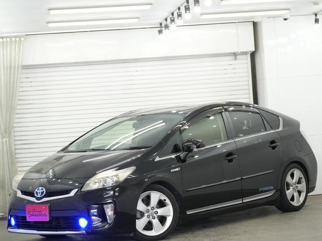 プリウス Gツーリングセレクションレザーパッケージ ツーリングホイール17インチ/Bluetoothオーディオ/ブルーフォグランプ/プッシュスタート/パワーシート/レザーシート/ETC/Bluetooth/バックカメラ/ダウンサス/モデリスタドアメッキ(5枚目)