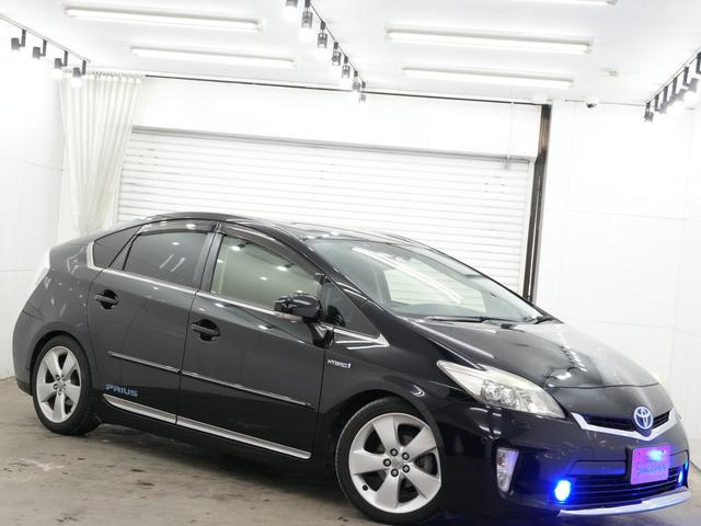 プリウス Gツーリングセレクションレザーパッケージ ツーリングホイール17インチ/Bluetoothオーディオ/ブルーフォグランプ/プッシュスタート/パワーシート/レザーシート/ETC/Bluetooth/バックカメラ/ダウンサス/モデリスタドアメッキ(40枚目)