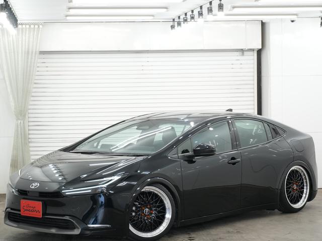 プリウス Z ワンオーナー/AME シュタイナーFTX20インチAW/フルタップ車高調/ローダウン//ETC2.0/AC100V/パワーバックドア/パノラミックビューモニター/Bluetooth/ローダウン(14枚目)