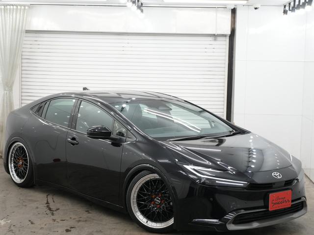 プリウス Z ワンオーナー/AME シュタイナーFTX20インチAW/フルタップ車高調/ローダウン//ETC2.0/AC100V/パワーバックドア/パノラミックビューモニター/Bluetooth/ローダウン(41枚目)