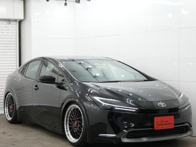 プリウス Z ワンオーナー/AME シュタイナーFTX20インチAW/フルタップ車高調/ローダウン//ETC2.0/AC100V/パワーバックドア/パノラミックビューモニター/Bluetooth/ローダウン(50枚目)