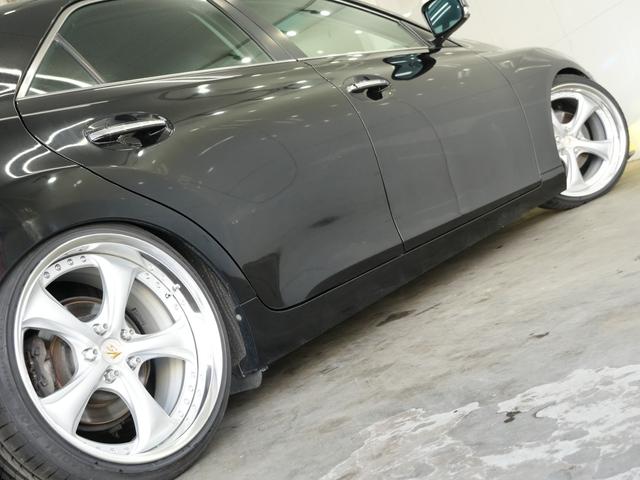 マークＸ ２５０Ｇ　Ｓパッケージリラックスセレクション　フロントＧ’ｓバンパー／リアＧ’ｓバンパー／車高調／ＷＯＲＫ　ＶＳＫＦ１９インチＡＷ／ブラッシュ三眼ヘッドライト／サンルーフ／バックカメラ／ＥＴＣ／黒革シート／シートヒーター／パドルシフト／社外テール（22枚目）