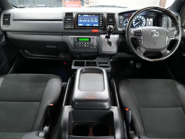 ハイエースバン スーパーＧＬ　ダークプライムＩＩ　モデリスタエアロ／バッドフェイスボンネット／ＷＯＲＫ　ＸＴＲＡＰ　Ｍ１ＨＣ１８インチＡＷ／ローダウン／バックカメラ／パノラミックビューモニター／両側電動スライドドア／ＥＴＣ／Ｂｌｕｅｔｏｏｔｈ（6枚目）