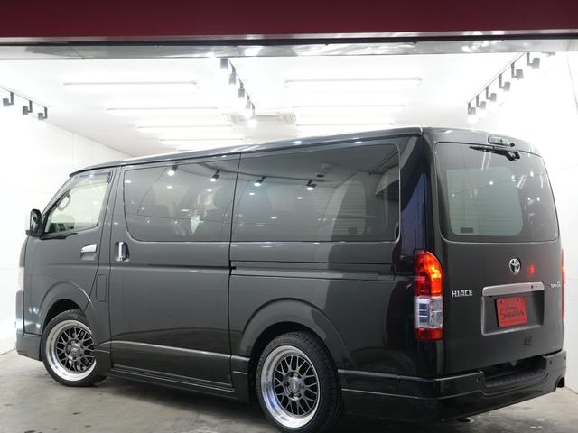 ハイエースバン スーパーＧＬ　ダークプライムＩＩ　モデリスタエアロ／バッドフェイスボンネット／ＷＯＲＫ　ＸＴＲＡＰ　Ｍ１ＨＣ１８インチＡＷ／ローダウン／バックカメラ／パノラミックビューモニター／両側電動スライドドア／ＥＴＣ／Ｂｌｕｅｔｏｏｔｈ（45枚目）