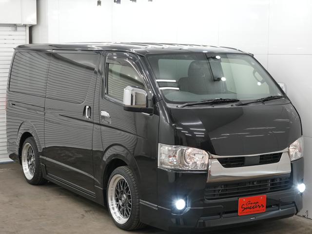 ハイエースバン スーパーＧＬ　ダークプライムＩＩ　モデリスタエアロ／バッドフェイスボンネット／ＷＯＲＫ　ＸＴＲＡＰ　Ｍ１ＨＣ１８インチＡＷ／ローダウン／バックカメラ／パノラミックビューモニター／両側電動スライドドア／ＥＴＣ／Ｂｌｕｅｔｏｏｔｈ（55枚目）