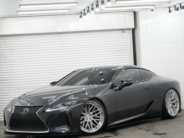 LC LC500 LEMSエアロ(F/S/R)/TRDミラーカバー/フロントリフター/BC FORGED HCA386 22AW/ワンオフ車高調/USグリル/中間ストレート/カーボンルーフ/Mark Levinson(5枚目)