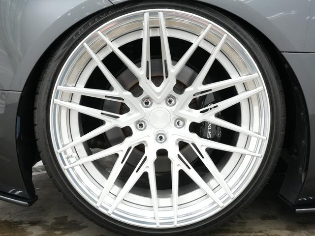 LC LC500 LEMSエアロ(F/S/R)/TRDミラーカバー/フロントリフター/BC FORGED HCA386 22AW/ワンオフ車高調/USグリル/中間ストレート/カーボンルーフ/Mark Levinson(6枚目)