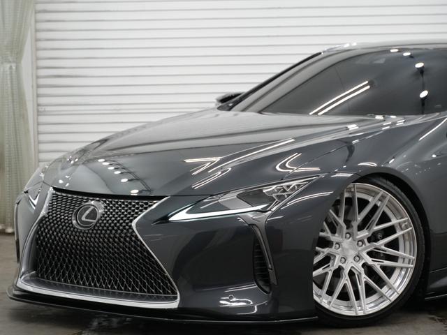 LC LC500 LEMSエアロ(F/S/R)/TRDミラーカバー/フロントリフター/BC FORGED HCA386 22AW/ワンオフ車高調/USグリル/中間ストレート/カーボンルーフ/Mark Levinson(11枚目)
