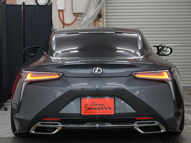 LC LC500 LEMSエアロ(F/S/R)/TRDミラーカバー/フロントリフター/BC FORGED HCA386 22AW/ワンオフ車高調/USグリル/中間ストレート/カーボンルーフ/Mark Levinson(13枚目)