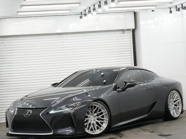 LC LC500 LEMSエアロ(F/S/R)/TRDミラーカバー/フロントリフター/BC FORGED HCA386 22AW/ワンオフ車高調/USグリル/中間ストレート/カーボンルーフ/Mark Levinson(14枚目)