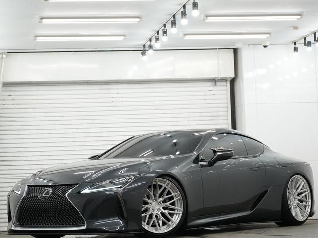 LC LC500 LEMSエアロ(F/S/R)/TRDミラーカバー/フロントリフター/BC FORGED HCA386 22AW/ワンオフ車高調/USグリル/中間ストレート/カーボンルーフ/Mark Levinson(15枚目)