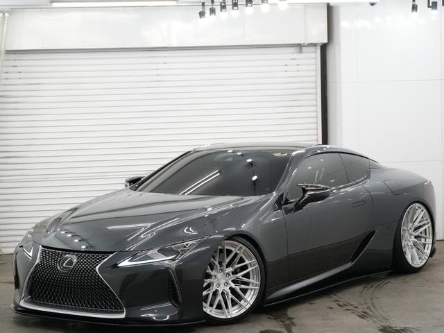 LC LC500 LEMSエアロ(F/S/R)/TRDミラーカバー/フロントリフター/BC FORGED HCA386 22AW/ワンオフ車高調/USグリル/中間ストレート/カーボンルーフ/Mark Levinson(16枚目)