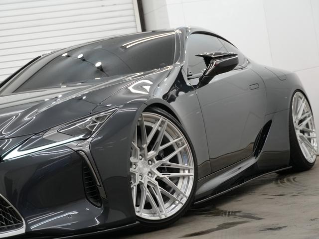 LC LC500 LEMSエアロ(F/S/R)/TRDミラーカバー/フロントリフター/BC FORGED HCA386 22AW/ワンオフ車高調/USグリル/中間ストレート/カーボンルーフ/Mark Levinson(17枚目)