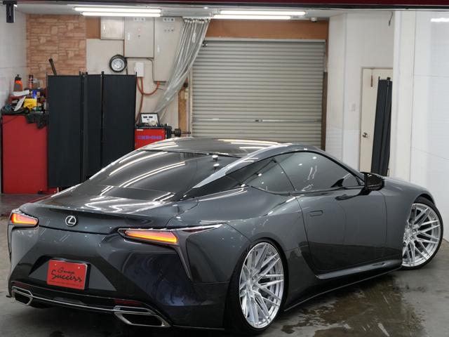 LC LC500 LEMSエアロ(F/S/R)/TRDミラーカバー/フロントリフター/BC FORGED HCA386 22AW/ワンオフ車高調/USグリル/中間ストレート/カーボンルーフ/Mark Levinson(20枚目)