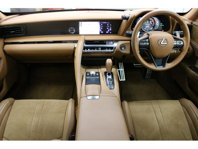 LC LC500 LEMSエアロ(F/S/R)/TRDミラーカバー/フロントリフター/BC FORGED HCA386 22AW/ワンオフ車高調/USグリル/中間ストレート/カーボンルーフ/Mark Levinson(21枚目)