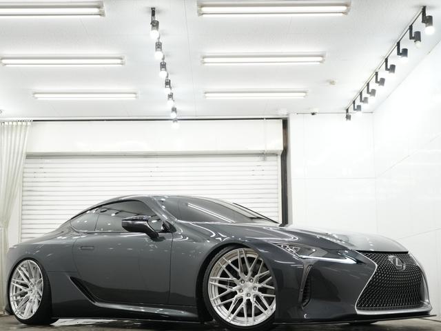 LC LC500 LEMSエアロ(F/S/R)/TRDミラーカバー/フロントリフター/BC FORGED HCA386 22AW/ワンオフ車高調/USグリル/中間ストレート/カーボンルーフ/Mark Levinson(42枚目)