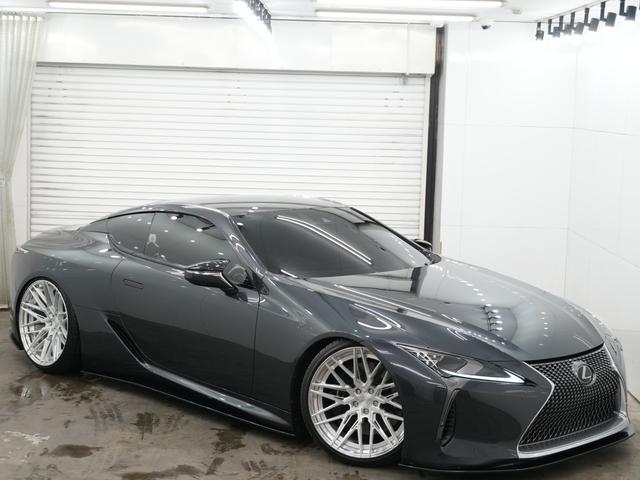 LC LC500 LEMSエアロ(F/S/R)/TRDミラーカバー/フロントリフター/BC FORGED HCA386 22AW/ワンオフ車高調/USグリル/中間ストレート/カーボンルーフ/Mark Levinson(43枚目)