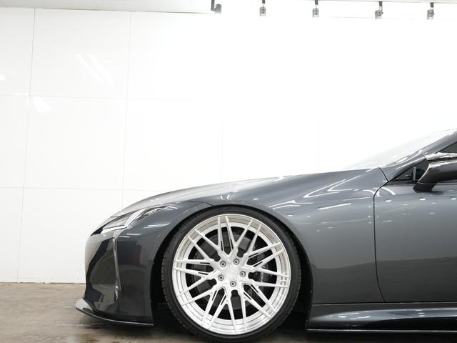 LC LC500 LEMSエアロ(F/S/R)/TRDミラーカバー/フロントリフター/BC FORGED HCA386 22AW/ワンオフ車高調/USグリル/中間ストレート/カーボンルーフ/Mark Levinson(48枚目)