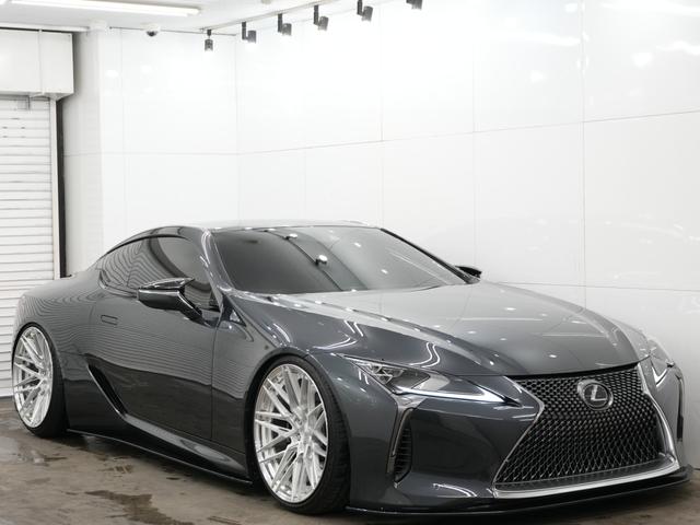 LC LC500 LEMSエアロ(F/S/R)/TRDミラーカバー/フロントリフター/BC FORGED HCA386 22AW/ワンオフ車高調/USグリル/中間ストレート/カーボンルーフ/Mark Levinson(50枚目)