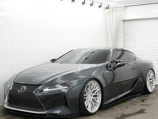 LC LC500 LEMSエアロ(F/S/R)/TRDミラーカバー/フロントリフター/BC FORGED HCA386 22AW/ワンオフ車高調/USグリル/中間ストレート/カーボンルーフ/Mark Levinson(52枚目)
