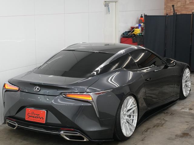 LC LC500 LEMSエアロ(F/S/R)/TRDミラーカバー/フロントリフター/BC FORGED HCA386 22AW/ワンオフ車高調/USグリル/中間ストレート/カーボンルーフ/Mark Levinson(59枚目)