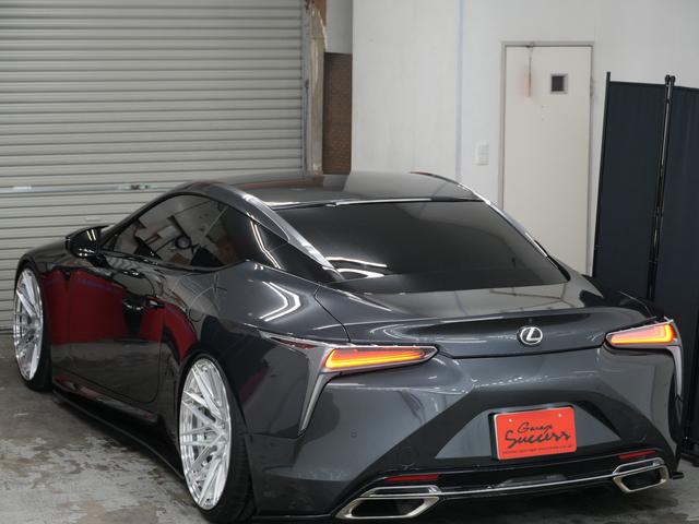 LC LC500 LEMSエアロ(F/S/R)/TRDミラーカバー/フロントリフター/BC FORGED HCA386 22AW/ワンオフ車高調/USグリル/中間ストレート/カーボンルーフ/Mark Levinson(61枚目)