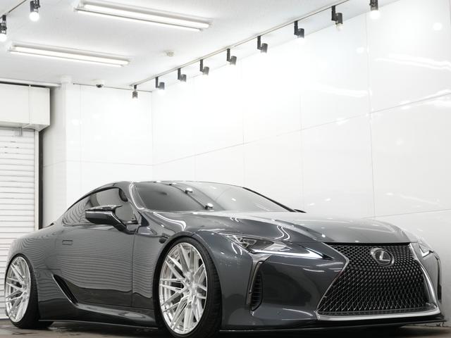 LC LC500 LEMSエアロ(F/S/R)/TRDミラーカバー/フロントリフター/BC FORGED HCA386 22AW/ワンオフ車高調/USグリル/中間ストレート/カーボンルーフ/Mark Levinson(62枚目)