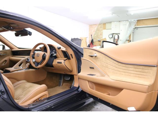 LC LC500 LEMSエアロ(F/S/R)/TRDミラーカバー/フロントリフター/BC FORGED HCA386 22AW/ワンオフ車高調/USグリル/中間ストレート/カーボンルーフ/Mark Levinson(65枚目)