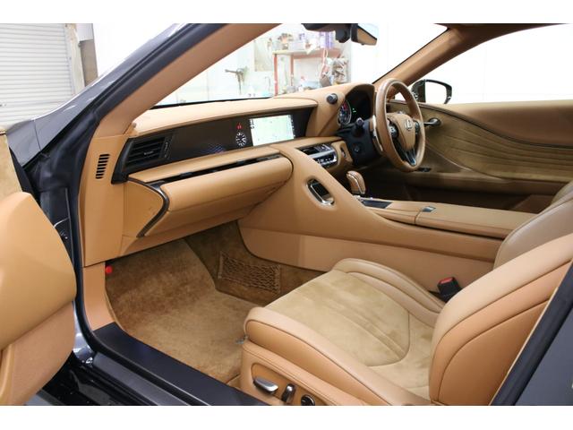 LC LC500 LEMSエアロ(F/S/R)/TRDミラーカバー/フロントリフター/BC FORGED HCA386 22AW/ワンオフ車高調/USグリル/中間ストレート/カーボンルーフ/Mark Levinson(75枚目)
