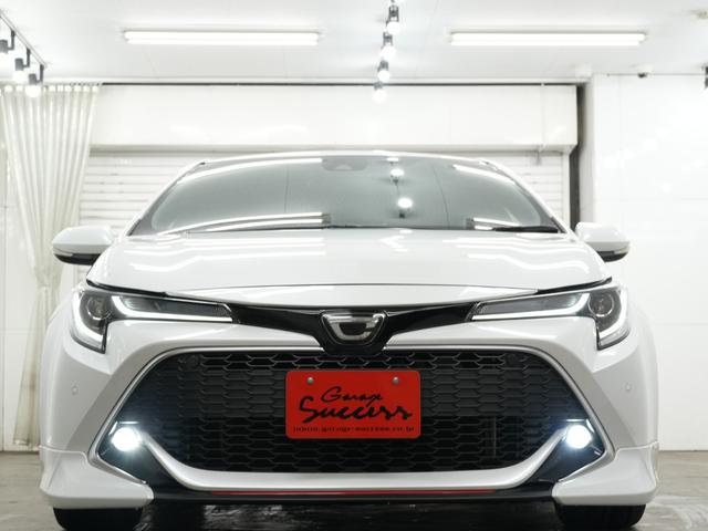 カローラスポーツ Ｇ　Ｚ　ＴＲＤフルエアロ／ＢＬＩＴＺ車高調／ＲＡＹＳ１８インチＡＷ／／ＴＯＭ’Ｓリアルーフスポイラー／バックカメラ／ＥＴＣ／Ｂｌｕｅｔｏｏｔｈ／フルセグ／パドルシフト／ハーフレザーシート／シートヒーター（9枚目）