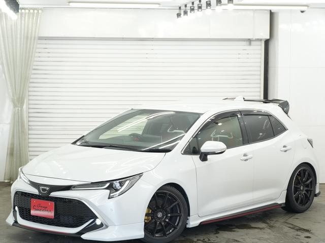 カローラスポーツ Ｇ　Ｚ　ＴＲＤフルエアロ／ＢＬＩＴＺ車高調／ＲＡＹＳ１８インチＡＷ／／ＴＯＭ’Ｓリアルーフスポイラー／バックカメラ／ＥＴＣ／Ｂｌｕｅｔｏｏｔｈ／フルセグ／パドルシフト／ハーフレザーシート／シートヒーター（15枚目）