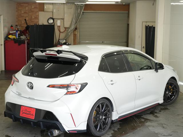 カローラスポーツ Ｇ　Ｚ　ＴＲＤフルエアロ／ＢＬＩＴＺ車高調／ＲＡＹＳ１８インチＡＷ／／ＴＯＭ’Ｓリアルーフスポイラー／バックカメラ／ＥＴＣ／Ｂｌｕｅｔｏｏｔｈ／フルセグ／パドルシフト／ハーフレザーシート／シートヒーター（19枚目）