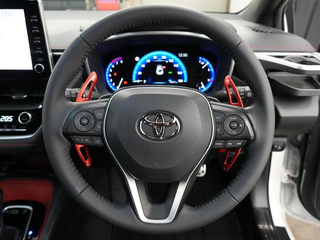 カローラスポーツ Ｇ　Ｚ　ＴＲＤフルエアロ／ＢＬＩＴＺ車高調／ＲＡＹＳ１８インチＡＷ／／ＴＯＭ’Ｓリアルーフスポイラー／バックカメラ／ＥＴＣ／Ｂｌｕｅｔｏｏｔｈ／フルセグ／パドルシフト／ハーフレザーシート／シートヒーター（25枚目）