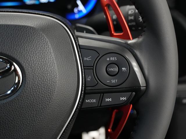 カローラスポーツ Ｇ　Ｚ　ＴＲＤフルエアロ／ＢＬＩＴＺ車高調／ＲＡＹＳ１８インチＡＷ／／ＴＯＭ’Ｓリアルーフスポイラー／バックカメラ／ＥＴＣ／Ｂｌｕｅｔｏｏｔｈ／フルセグ／パドルシフト／ハーフレザーシート／シートヒーター（27枚目）