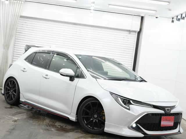 カローラスポーツ Ｇ　Ｚ　ＴＲＤフルエアロ／ＢＬＩＴＺ車高調／ＲＡＹＳ１８インチＡＷ／／ＴＯＭ’Ｓリアルーフスポイラー／バックカメラ／ＥＴＣ／Ｂｌｕｅｔｏｏｔｈ／フルセグ／パドルシフト／ハーフレザーシート／シートヒーター（39枚目）