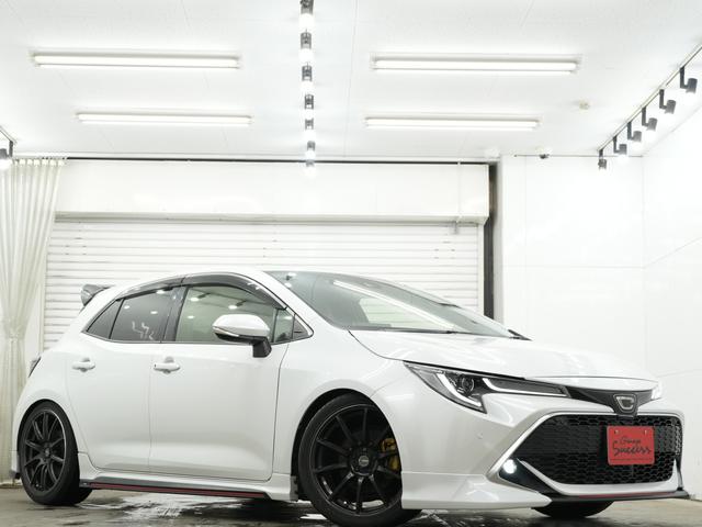 カローラスポーツ Ｇ　Ｚ　ＴＲＤフルエアロ／ＢＬＩＴＺ車高調／ＲＡＹＳ１８インチＡＷ／／ＴＯＭ’Ｓリアルーフスポイラー／バックカメラ／ＥＴＣ／Ｂｌｕｅｔｏｏｔｈ／フルセグ／パドルシフト／ハーフレザーシート／シートヒーター（40枚目）