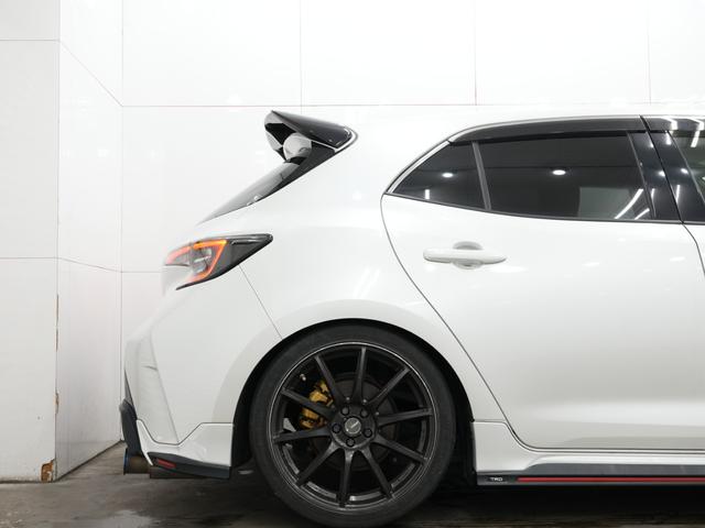 カローラスポーツ Ｇ　Ｚ　ＴＲＤフルエアロ／ＢＬＩＴＺ車高調／ＲＡＹＳ１８インチＡＷ／／ＴＯＭ’Ｓリアルーフスポイラー／バックカメラ／ＥＴＣ／Ｂｌｕｅｔｏｏｔｈ／フルセグ／パドルシフト／ハーフレザーシート／シートヒーター（48枚目）