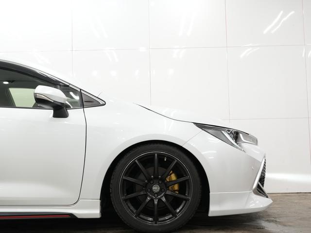 カローラスポーツ Ｇ　Ｚ　ＴＲＤフルエアロ／ＢＬＩＴＺ車高調／ＲＡＹＳ１８インチＡＷ／／ＴＯＭ’Ｓリアルーフスポイラー／バックカメラ／ＥＴＣ／Ｂｌｕｅｔｏｏｔｈ／フルセグ／パドルシフト／ハーフレザーシート／シートヒーター（49枚目）